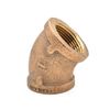 Thrifco 5317030 1/4 Inch 45 Degree Brass Elbow