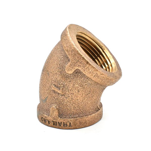 Thrifco 5317030 1/4 Inch 45 Degree Brass Elbow