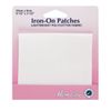Polycotton Mender Iron On, 9x24cm - White