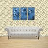MyTinyWorld Dolls House Miniature Beige Leaf Design Wallpaper