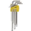 VESSEL Ball Point Hex L-Key Wrench 9PC. Set No.8309BPU 8309BPU