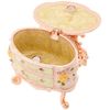 PIEARTH Miniature Jewelry Box, Glass