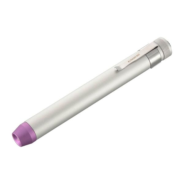 Ohm Electric LHA-UV395/1-S2 08-1040 OHM LED UV Black Light, Pen Type, 395 nm, Resin Cured, Pet Urine Detection, 2 AAA Batteries, Clip Included, Flashlight, Black