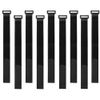 Aiqeer 30 Black Reusable Cable Ties, 20 cm, Nylon & Plastic, Hook & Loop, Multipurpose