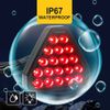 NWpangu Car Rear Light, High Position 3rd Brake Light Universal Vehicle Strobe Warning Light Stop Light, Black Shell