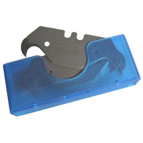 Hakenklinge hochwertige, eisgehärtete Klinge aus Solingen 0,63 mm (zu 10 Stück im Dispenser)