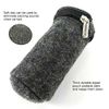 Top Chi Black Obsidian Baoding Balls with Carry Pouch for Hand Therapy, Exercise, and Stress Relief (Large 1.9 Inch)