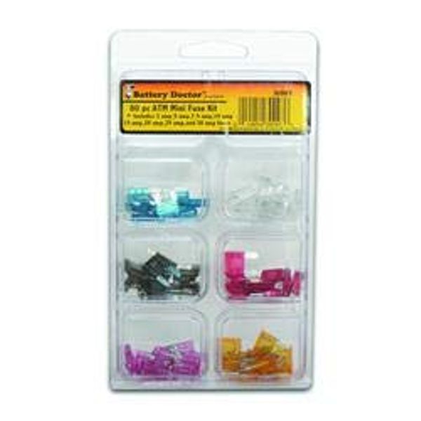WirthCo 30993 ATM Mini-Fuse Kit-80 Piece