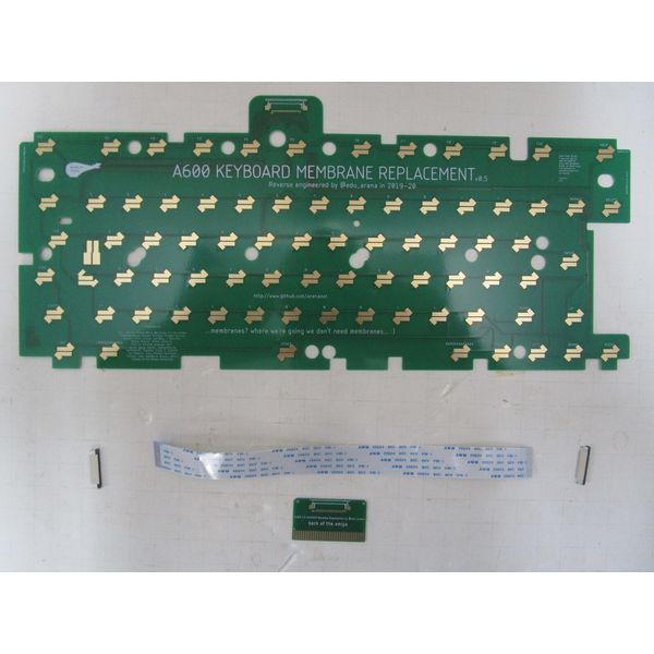 REPLACEMENT KEYBOARD PCB MEMBRANE KIT FOR COMMODORE AMIGA 600 MITSUMI GR 56C471B