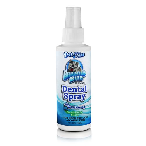 Pet Kiss W-BB4B-5030 Brighter Bite Dental Spray Care Supplies 4 oz