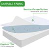 Full Size Waterproof Mattress Protector, Cooling Viscose Made from Bamboo