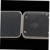 10 Pcs Transparent SD Storage Case Holder Box Computer Components Memory Card Cases Memory Card Accessories