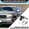 Ignition Key Switch Cylinder & 2 Door Lock Set 2 SAME KEYS MATCHED for Chevy