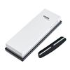 Cooks Professional Whetstone Knife Sharpener | 2000/600 Dual Grit | Non-Slip Silicone Base | Angle Guide