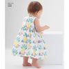 New Look Pattern 6568 Babies' Dress, Romper and Jacket, White