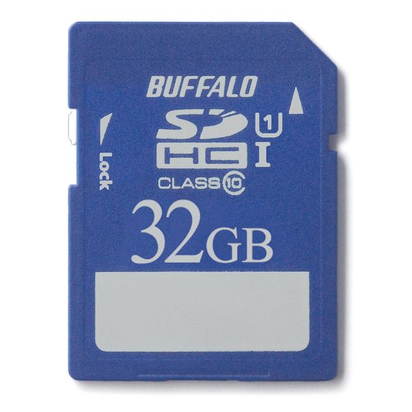 BUFFALO UHS-I Class 1 SDHC 32GB RSDC-32GUA