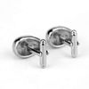 Patch Nation Alien Face Cosplay Cufflinks