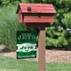 Jets Throwback Retro Vintage Garden Flag Double Sided Banner
