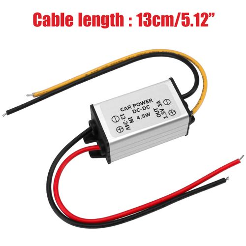 24V-12V to 1.5V 3A Car Power Voltage Converters, Step Down Module 12V to 1.5V 3A Output 13cm Cable 4.5W Regulator Buck Converters Power Supplies