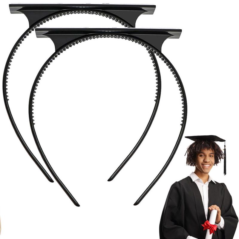 2 Pack Gaduation Cap Headband Inset - Secues Cap ... - EBay