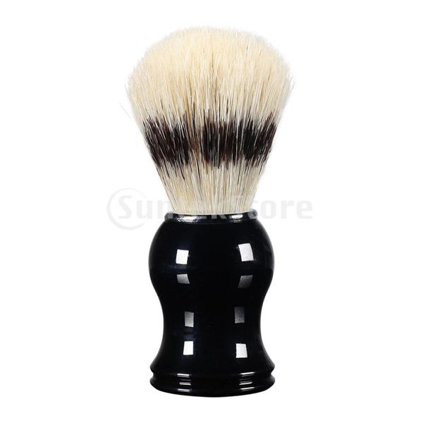 Shaving brush with resin handle, perfect as a gift for men