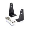 LED Work Light Bar Mounting Brackets, 2Pack Universal Adjustable Mounting Bracket Holders for LED Light Bars