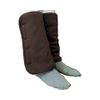 Maruta Shirt Far Red Leg Warmers Loose Easy Type Black MT-5000