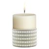 Silver White Diamond Wine Bottle Candle Holder Bottle Coaster