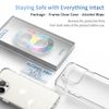 superdivision Frame Clear Designed for iPhone 13 Pro Max Case, Not Yellowing Shockproof Protective Case, Scratch Resistant, Support Wireless Charging (iPhone 13 Pro Max (6.7 inches))