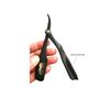 Panther Surgical Stainless Steel Unique Handle Design Men's Cut Throat Shaving Razor Premium Quality Single Edge Blade Straight Razor for Hair/Beard Shave Barber Cut Throat Razor