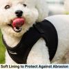 Mr. Peanut's PupTrek Small Dog/Cat Soft Mesh Step in Harness Vest (Small, Black)