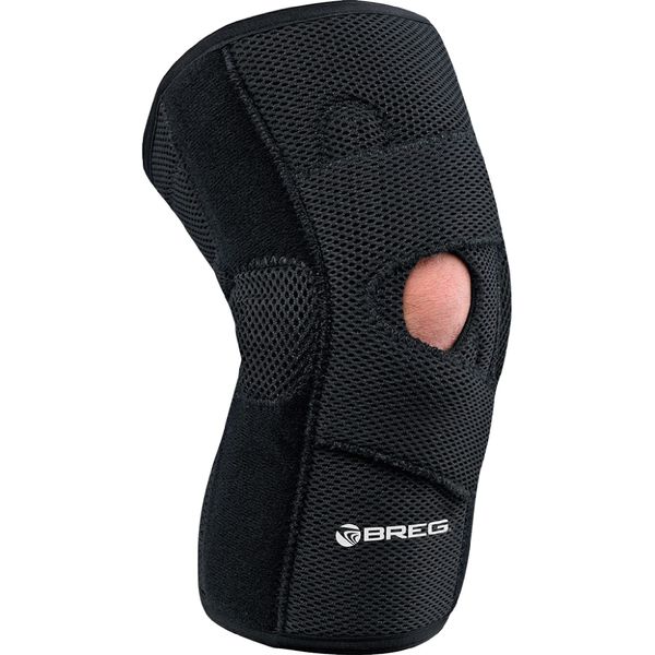 Breg Lateral Stabilizer Knee Brace (XSmall - Right - Airmesh - With Hinges)