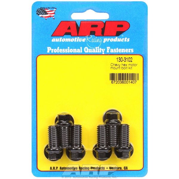 ARP 130-3102 Chevy hex Motor Mount Bolt kit