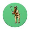 Camel Golfer / Golf Camel PopSockets Adhesive PopGrip