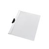 Herlitz A4 Spine Clip File with 30 Sheets Capacity - White (5 Pieces)