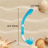 Blue Reef Cortes Kids Dry Snorkel - Turquoise