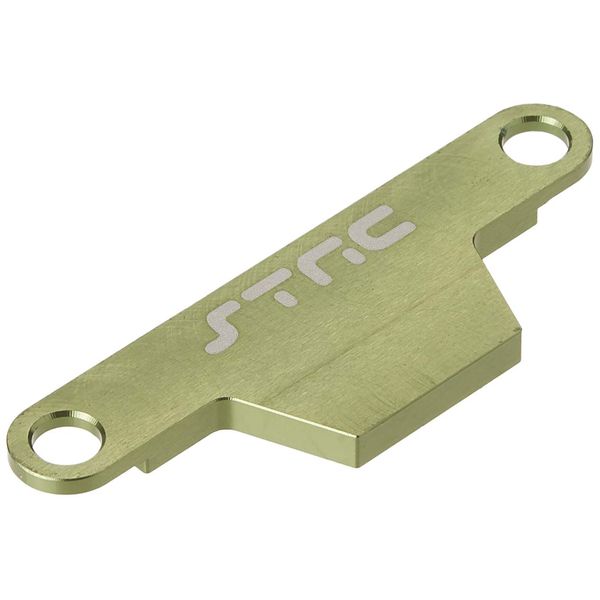 ST Racing Concepts ST3727AG CNC Machined Aluminum HD Battery Hold Down Plate (Rustler/Bandit) Green