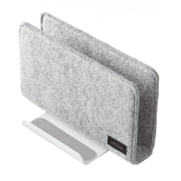 Sonic UT-5352-W Laptop Stand U-Trim Tablet Laptop with Felt Cover