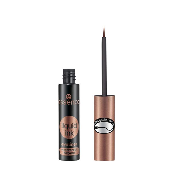 Essence Liquid Ink Brown Suya Dayanıklı Eyeliner 02