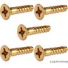 Phillips Flat Head Wood Screw Solid Brass #4X1/2'' Qty 250