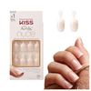 Kiss Salon Acrylic Nude French Nails - 28 Nails, Cashmere beige
