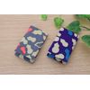 Kyoyu 029001201 Hand Mirror, Foldable, Compact, Etiquette, Portable, Toothpick, Japanese Pattern, Gourd, Purple, 1.6 x 2.8 inches (4 x 7 cm)