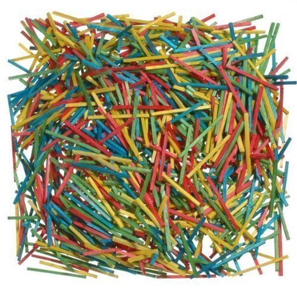 Be Creative Matchsticks Coloured Assorted 1000 Pk, 1