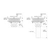 KOHLER K-8801-BV Duostrainer Sink Strainer, Vibrant Brushed Bronze,1.5"