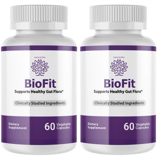 (2 Pack) BioFit Probiotic Pills Weight Management Max Strength Supplement