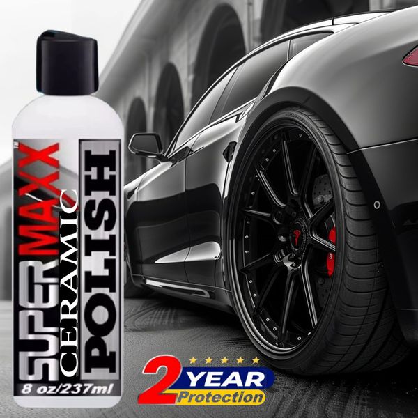 CERAMIC CAR POLISH CAR COATING TRICURE TECHNOLOGY "2 YR ADVANCED PROTECTION