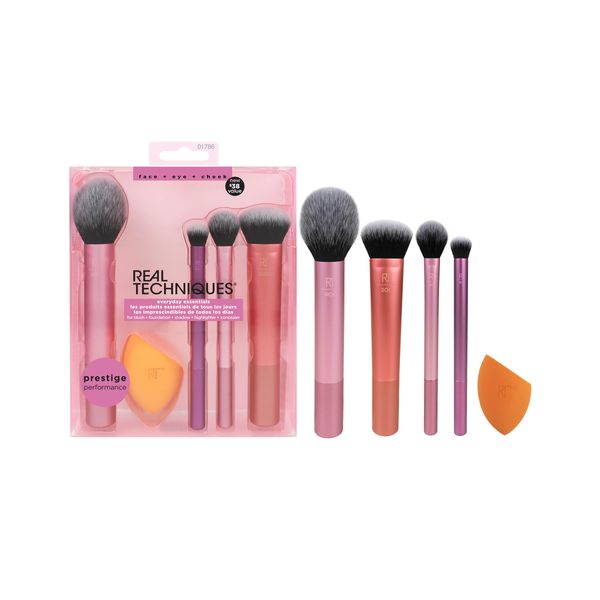 Real Techniques Set di Pennelli Everyday Essentials