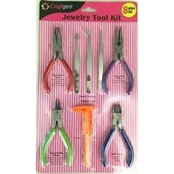 Craftgear 8 Piece Jewelry Tool Set  New And Sealed