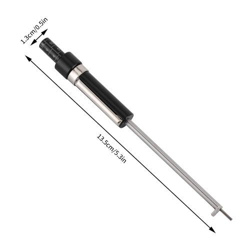 CYTGOUPER Brake Pad Measuring Tool for 6mm / 0.2 Thickness, Vehicle Brake Pad Thickness Gauge with Scale Time Saving Tester Measuring Tool for Any Vehicle Internal and External Br