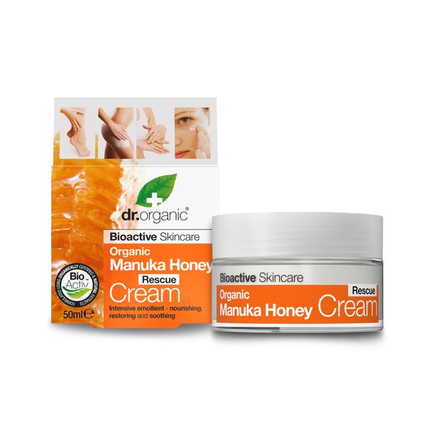 Dr.Organic Manuka Honey Crema Viso, 50ml